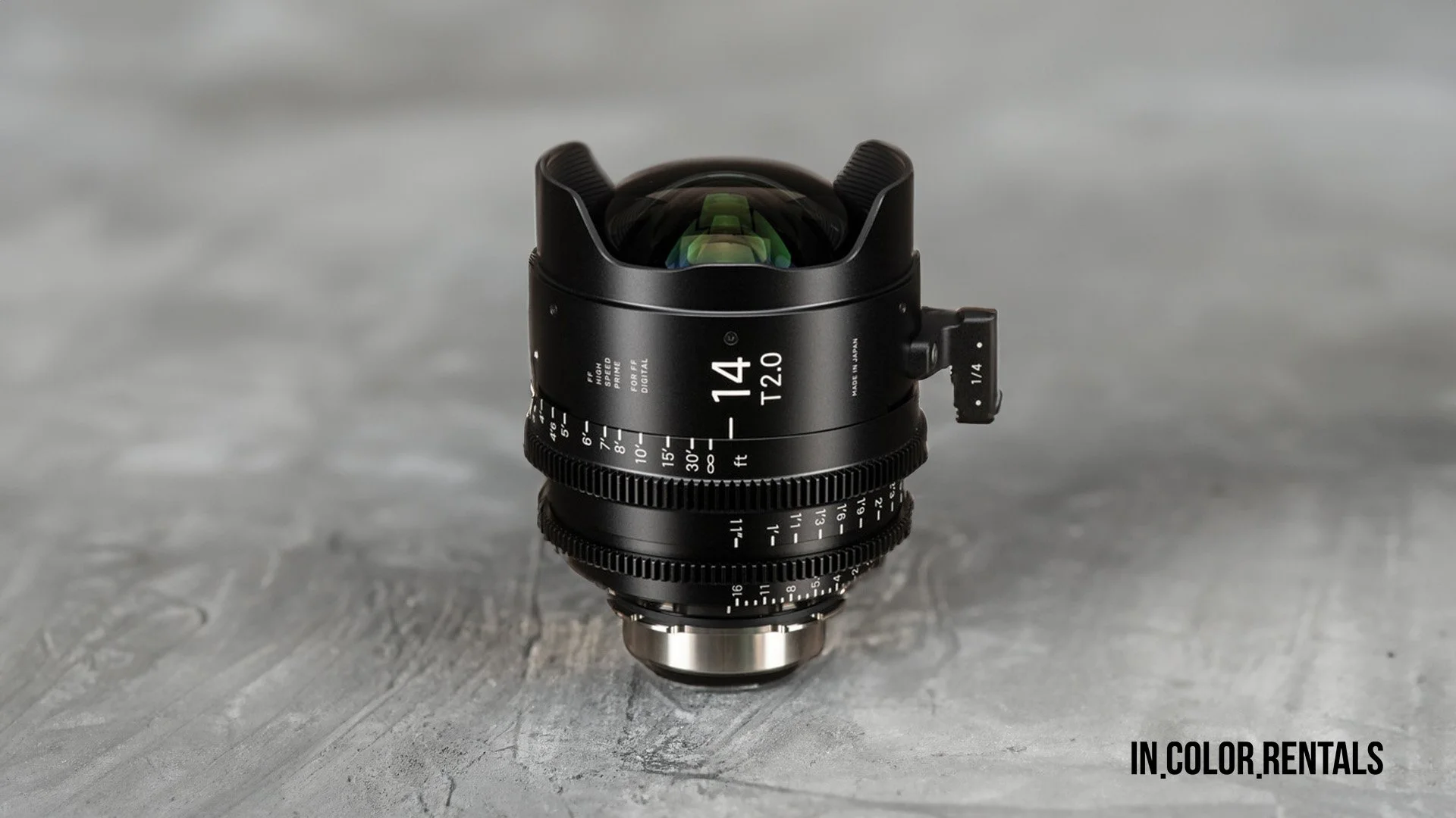 レンズ(単焦点) 50mm Sigma prime f1.4 cine-mod EF レンズ(単焦点) 50mm Sigma prime f1.4 cine-mod EF 60％OFF